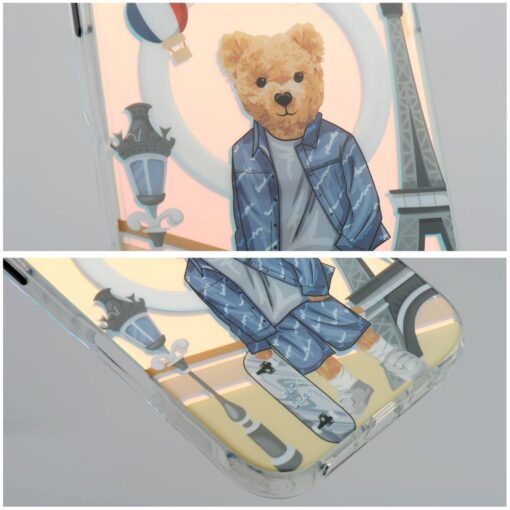 ZUCK BEAR case DARNELL FROSTED LASER compatible with MagSafe for IPHONE 16 Pro paris – Bild 5