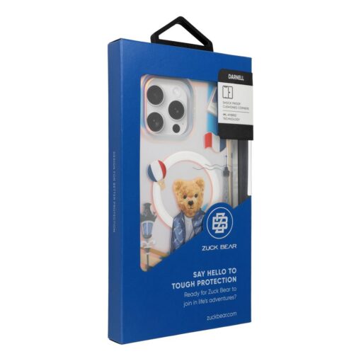ZUCK BEAR case DARNELL FROSTED LASER compatible with MagSafe for IPHONE 16 Pro paris – Bild 7