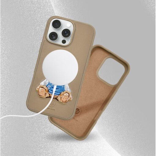 ZUCK BEAR case EVERLEY compatible with MagSafe 16 champaign gold – Bild 5