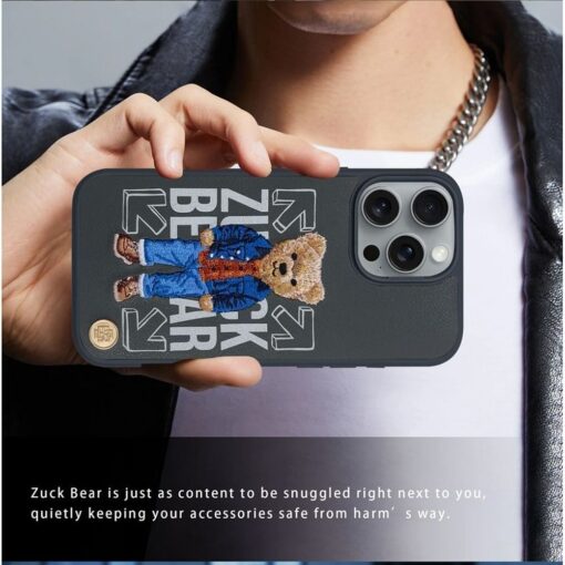 ZUCK BEAR case SAN FRANCISCO FORTUNE for IPHONE 16 Pro Max social vibe – Bild 4