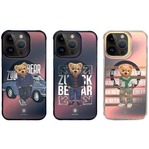 ZUCK BEAR case CALIFORNIA COOL MAG compatible with MagSafe for IPHONE 15 Pro shirt – Bild 3