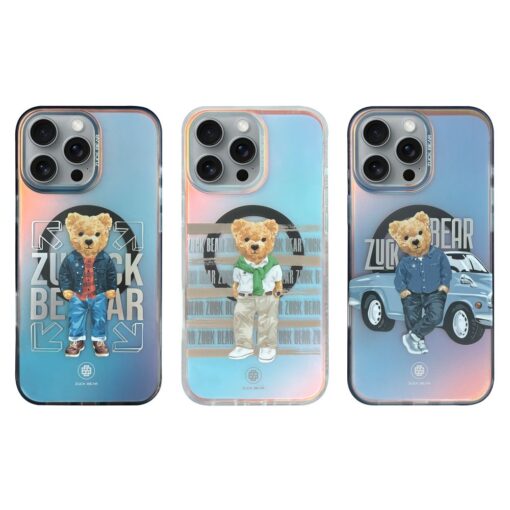 ZUCK BEAR case CALIFORNIA COOL MAG compatible with MagSafe for IPHONE 16 plaid shirt – Bild 3