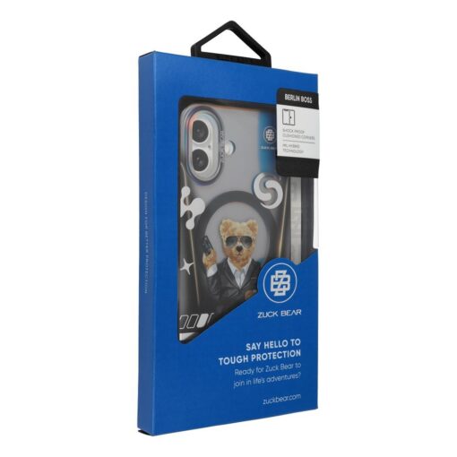 ZUCK BEAR case BERLIN BOSS MAG compatible with MagSafe for IPHONE 16 Pro Max eins suave – Bild 4