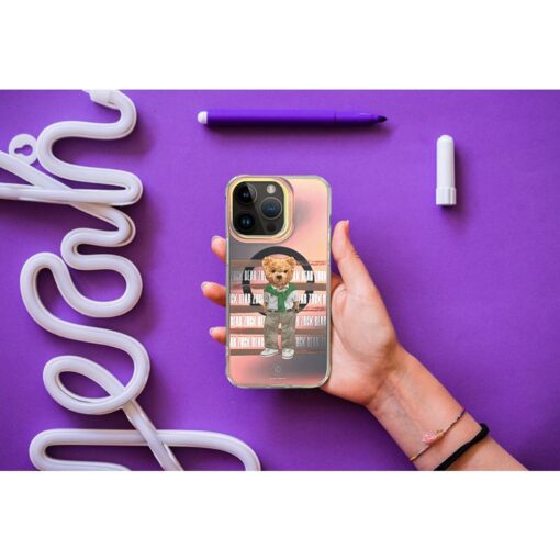 ZUCK BEAR case CALIFORNIA COOL MAG compatible with MagSafe for IPHONE 15 Pro Max shirt – Bild 3