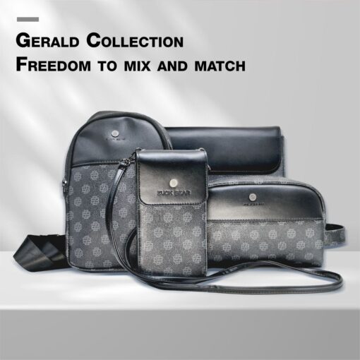 ZUCK BEAR laptop bag GERALD black – Bild 5