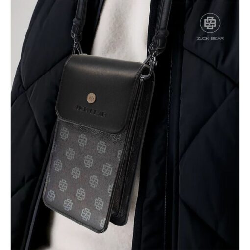 ZUCK BEAR mobile phone bag GERALD black – Bild 6