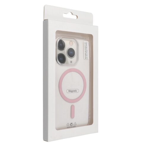 Drop Glue Colorful Ring Mag Cover compatible with MagSafe for IPHONE 16 pink – Bild 5