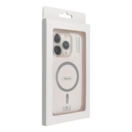 Drop Glue Colorful Ring Mag Cover compatible with MagSafe for IPHONE 11 PRO MAX grey – Bild 5