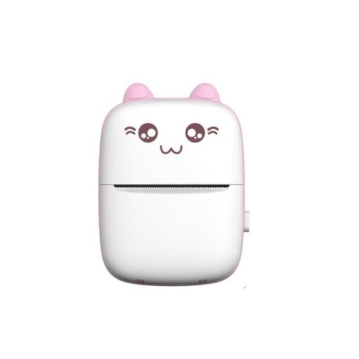 Portable mini termic printer for photos C9 pink – Bild 3