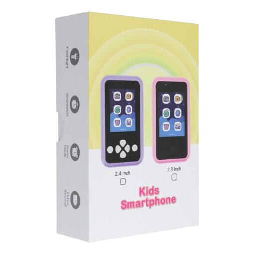 Game console for kids with touch screen 2,8" KDC-0027A pink – Bild 11