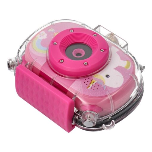 Waterproof digital camera for kids with screen 2" 1080P / 30fps KDC-0025B pink – Bild 3