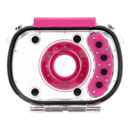 Waterproof digital camera for kids with screen 2" 1080P / 30fps KDC-0025B pink – Bild 10