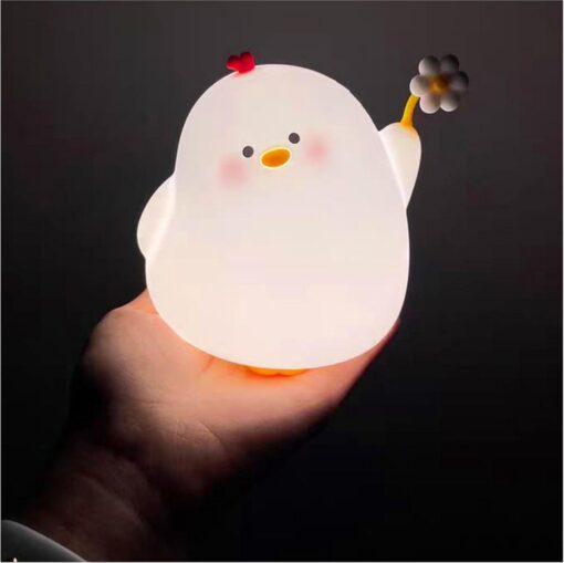 Art Deco touch Huhn Nachtlampe – Bild 5