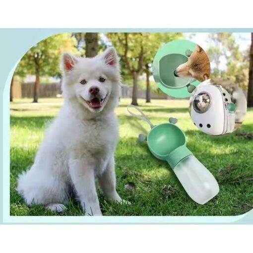 Dog outdoor drinking cup green – Bild 5