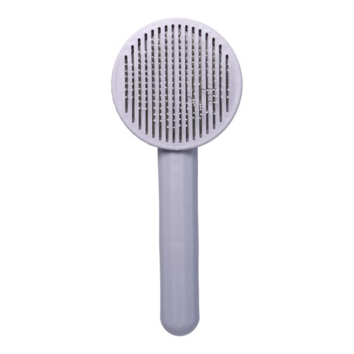 Self-cleaning brush for dog / cat fur RC-K-818 gray – Bild 3
