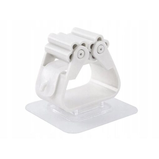 Wall-mounted broom mop holder self-adhesive RC-K-1153 white – Bild 5