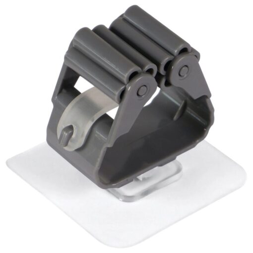 Wall-mounted broom mop holder self-adhesive RC-K-1152 gray – Bild 5