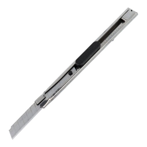 Polstermesser mit auswechselbarer, abbrechbarer 9 mm Klinge RC-K-791 silber – Bild 4