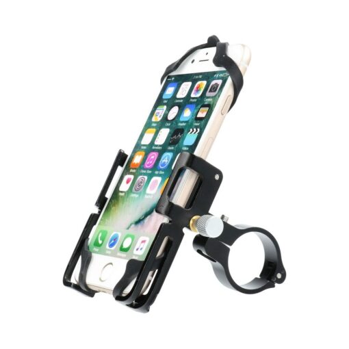Fahhradhalterung für Lenkrad GUB P10 Aluminium + Silicon halterung schwarz – Bild 8