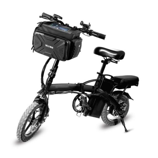 Fahrradhalter / Tasche mit Lenkerabdeckung, mit Schloss WILDMAN GS6 4L 4" - 7" – Bild 6