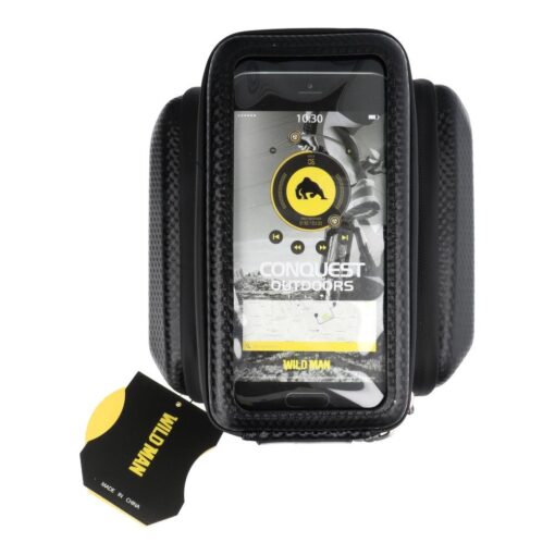 Fahrradhalter / Tasche mit einer Abdeckung für den Rahmen mit einem Schloss WILDMAN E6S 1,2L 4" - 7" – Bild 3