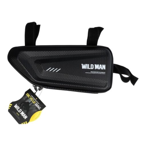 Fahrradhalter / dreieckige Tasche unter dem Rahmen mit Schloss WILDMAN E4 1.5L 4 "- 7" – Bild 4