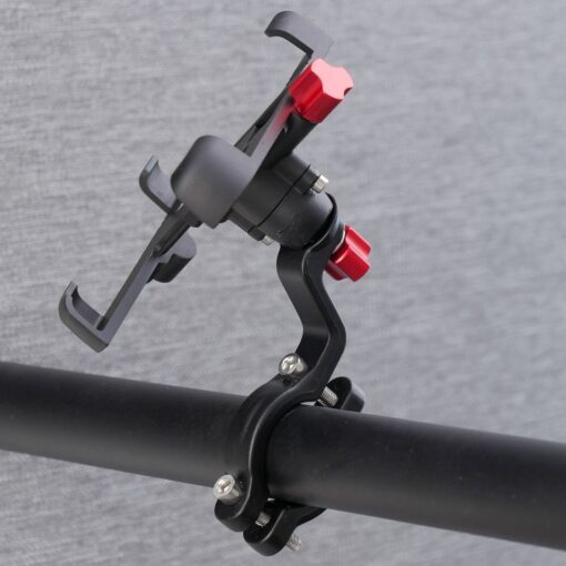 Bike / scooter aluminium holder for mobile phone FSBHD-106-3 black – Bild 6
