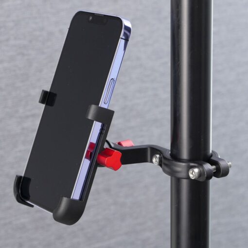 Bike / scooter aluminium holder for mobile phone FSBHD-106-3 black – Bild 7