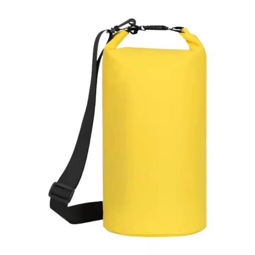 Waterproof Bucket Bag 10L yellow – Bild 3