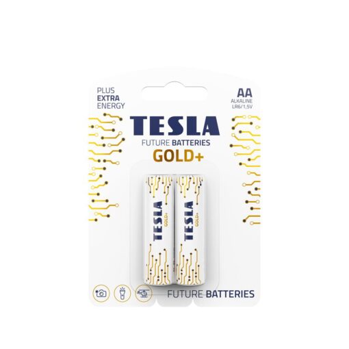 TESLA Alkalibatterie R6 (AA) GOLD+ [2x120] 2 Stück