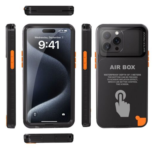 Waterproof case SHELLBOX AIRBOX 6.7 universal black – Bild 3