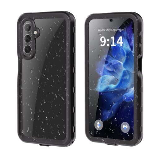 Waterproof case SHELLBOX A16 for SAMSUNG A16 black – Bild 3
