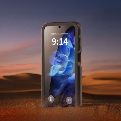Waterproof case SHELLBOX A16 for SAMSUNG A16 black – Bild 7