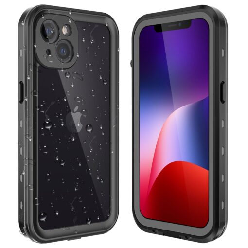 Waterproof case SHELLBOX DOT for IPHONE 13 black – Bild 3