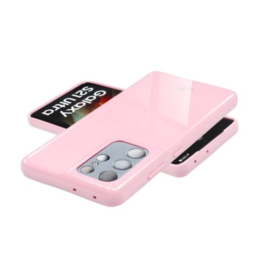 JELLY CASE MERCURY für Samsung Galaxy S22 PLUS hell rosa – Bild 5