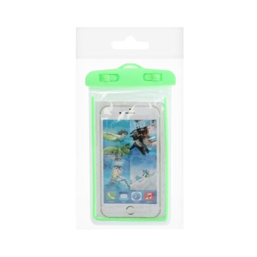 ETUI WASSERDICHT FLOU mit Plastikverschluss - grün – Bild 4
