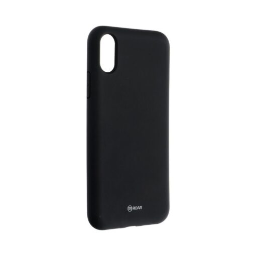 Roar Colorful Jelly Case - für iPhone X / XS Schwarz
