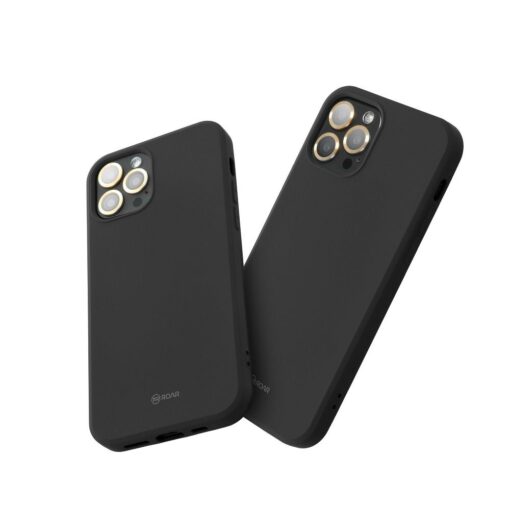 Roar Colorful Jelly Case - für iPhone X / XS Schwarz – Bild 4