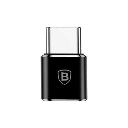 BASEUS Adapter MicroUSB Typ-C schwarz – Bild 3
