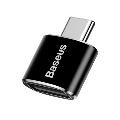 BASEUS Adapter OTG USB to Typ-C 2,4A schwarz CATOTG-01 – Bild 3
