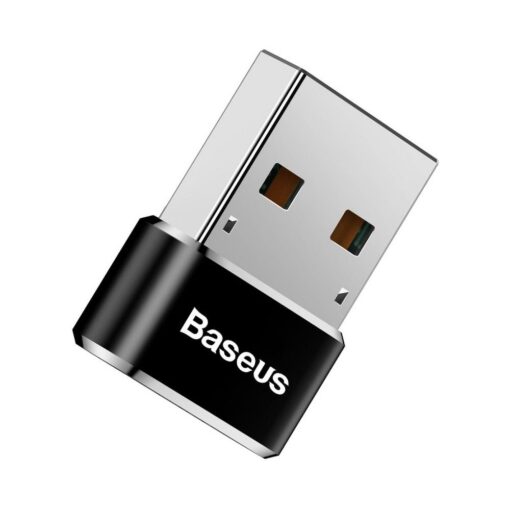 BASEUS USB Adapter (männlich) auf Typ C (weiblich) 5A schwarz CAAOTG-01 – Bild 4