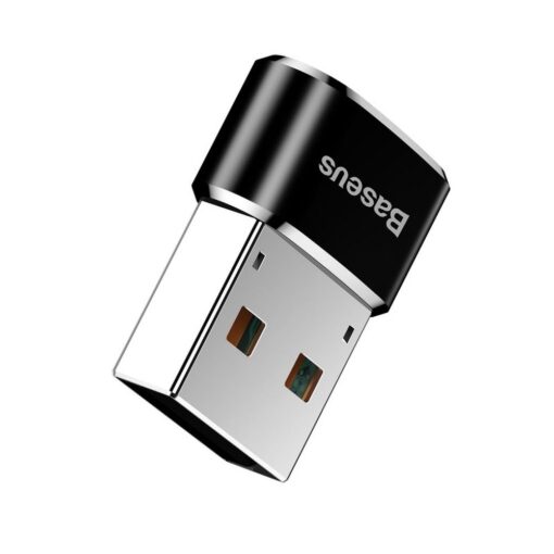 BASEUS USB Adapter (männlich) auf Typ C (weiblich) 5A schwarz CAAOTG-01 – Bild 6