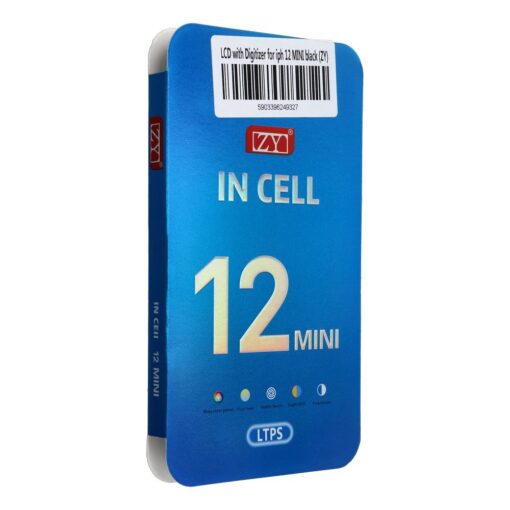 Display für iPhone 12 Mini mit Touchscreen schwarz (ZY-LTPS)