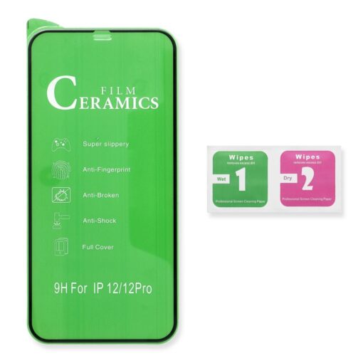 5D Full Glue Ceramic Glas - für Samsung Galaxy A05 schwarz – Bild 8