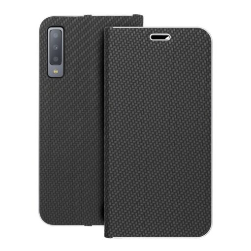 LUNA Carbon für SAMSUNG A7 2018 Schwarz