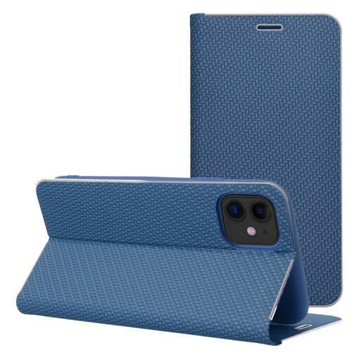 LUNA Carbon für iPhone 12 / 12 PRO blau – Bild 4