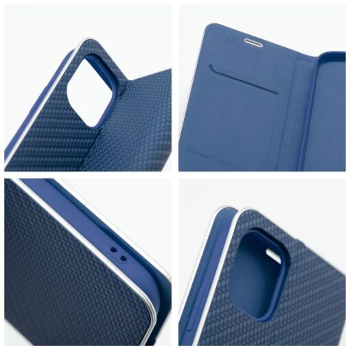 LUNA Carbon für iPhone 12 / 12 PRO blau – Bild 10