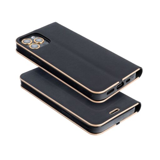 Luna Book für IPHONE 15 Pro Schwarz – Bild 6
