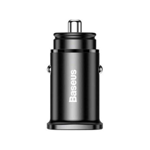 BASEUS Autoladegerät USB A + Typ C PD QC4.0 5A 30W CCALL-AS01/BS-C15C schwarz – Bild 3