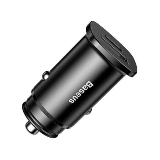 BASEUS Autoladegerät USB A + Typ C PD QC4.0 5A 30W CCALL-AS01/BS-C15C schwarz – Bild 4